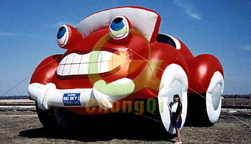 inflatable cartoon car